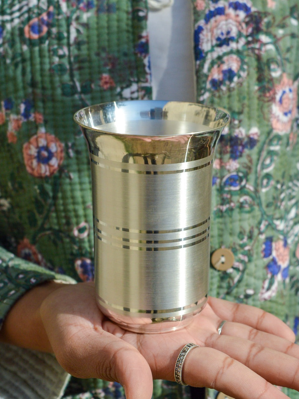 Regal Flare | 99.9% Pure Silver Glass | The Timeless Pour