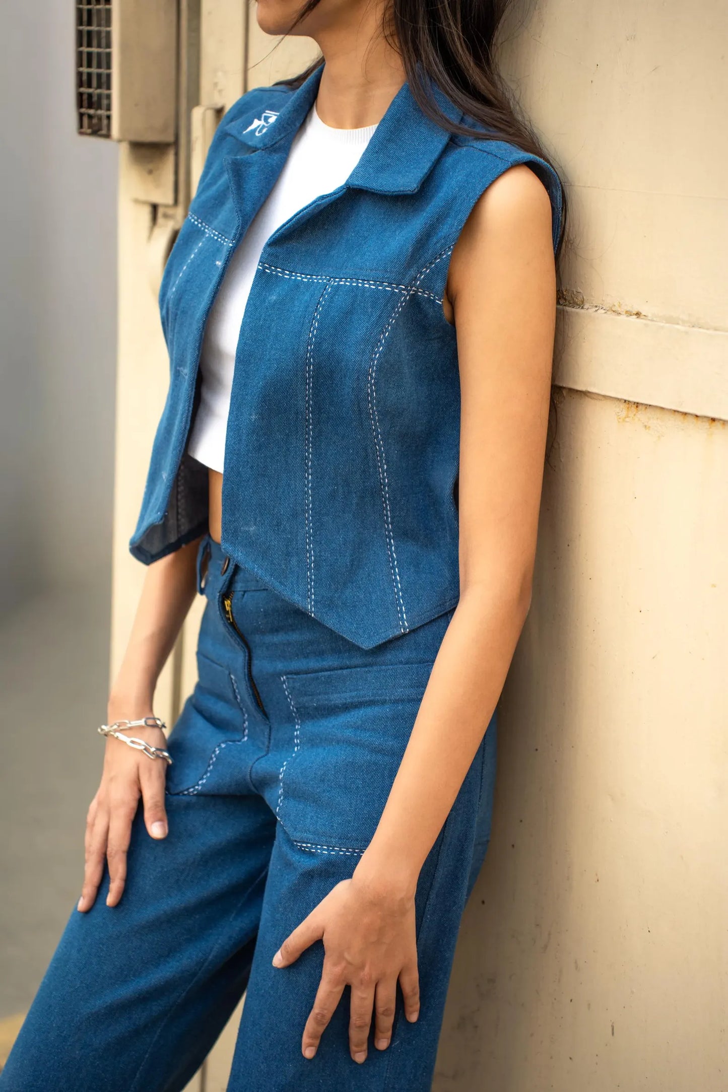 Blue Mirage Denim Trousers