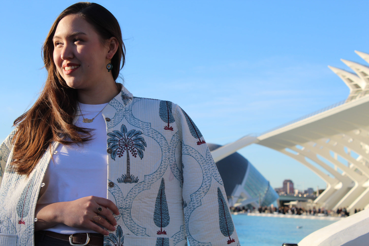 Stamp-Print Quilted Jackets – Handcrafted Block-Printed Cotton Jackets