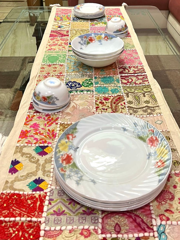 Coming Soon: Patchwork Table Runners – Handmade Heritage for Sustainable Dining