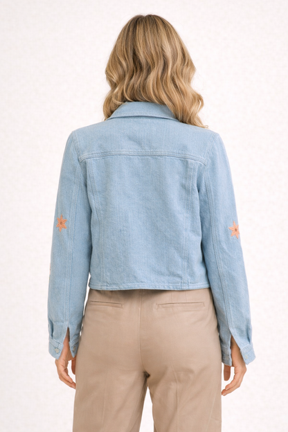 Quiet Bloom Denim Jacket