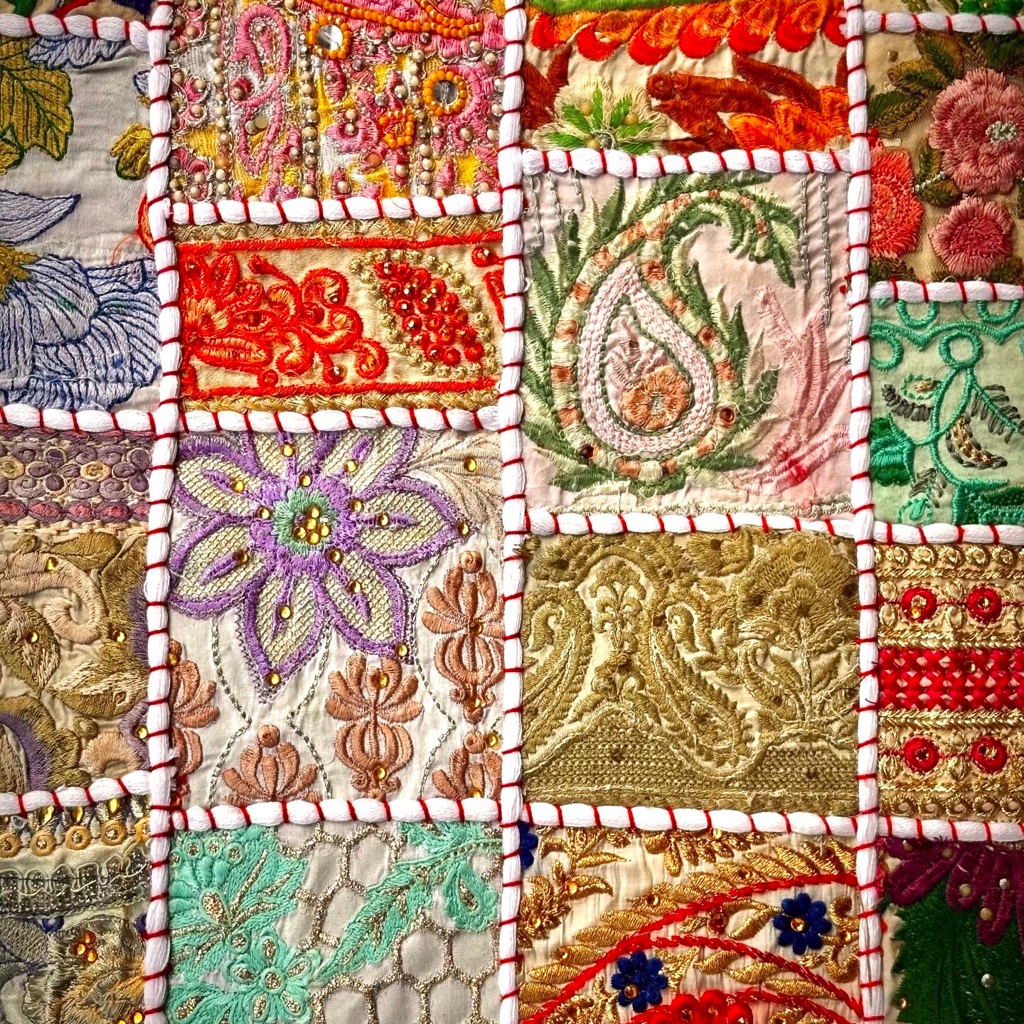 Patchwork Cushion Covers – Set of 3 | Handmade Designs