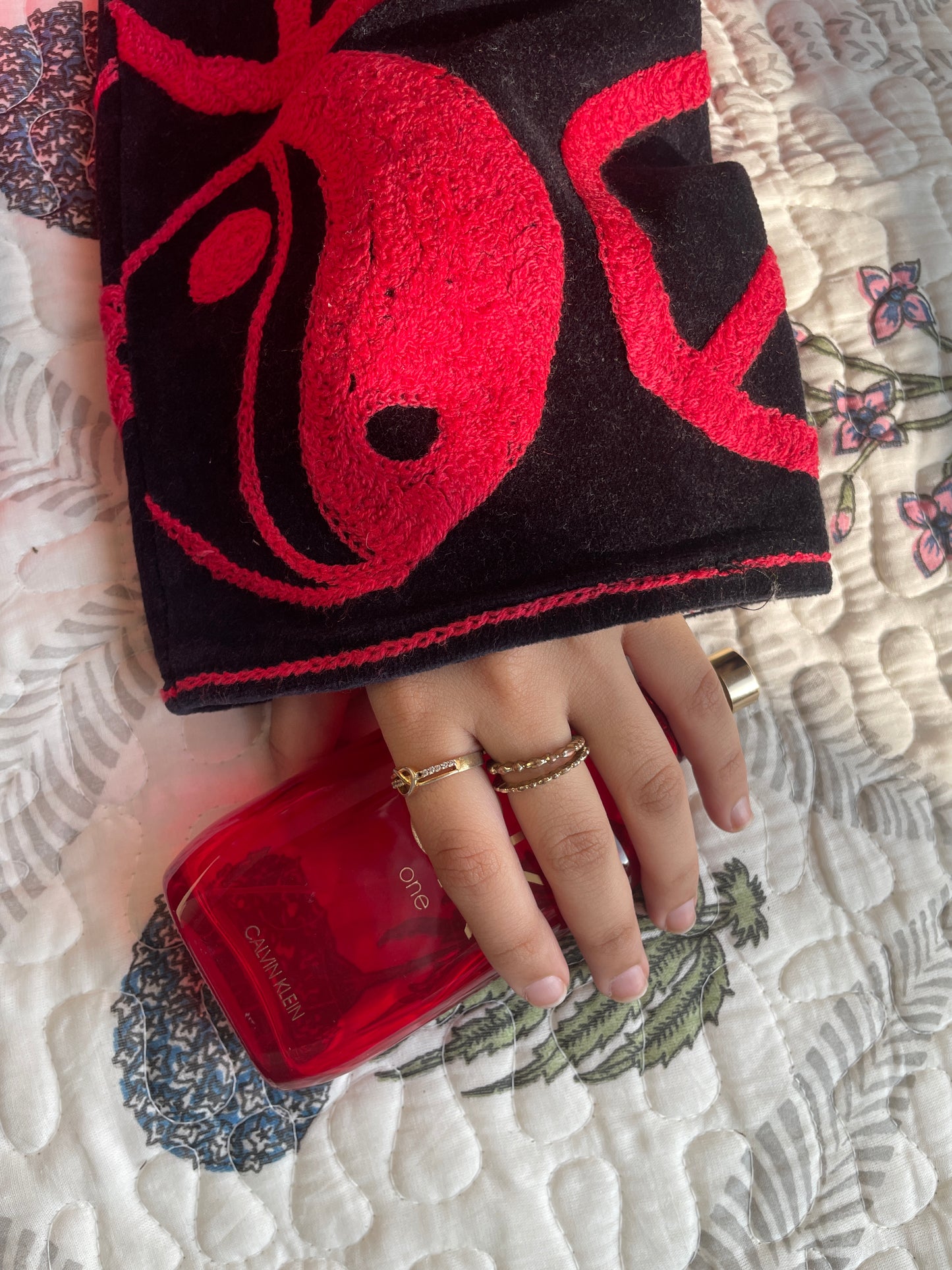 Suzani Red Velvet Jacket