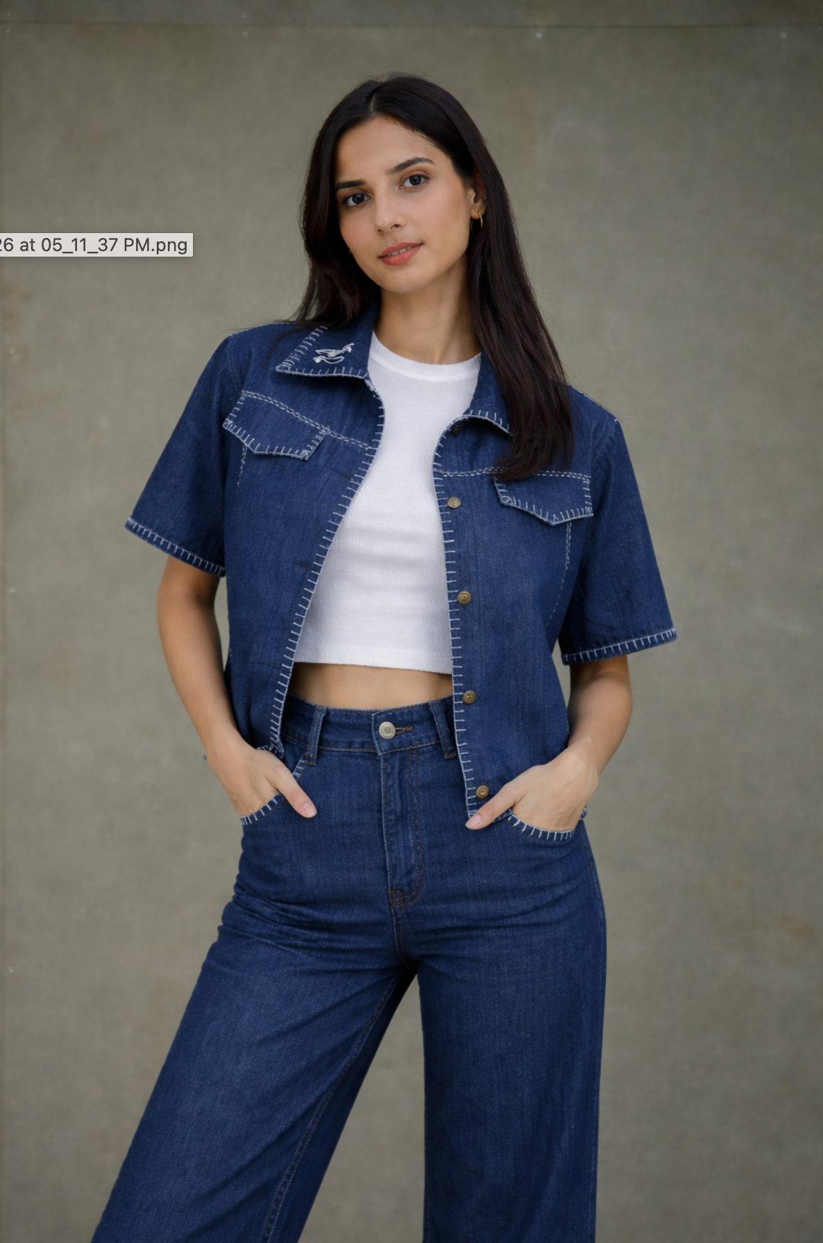 Midnight Draft Co-ord Set