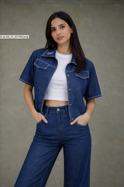 Midnight Draft Co-ord Set