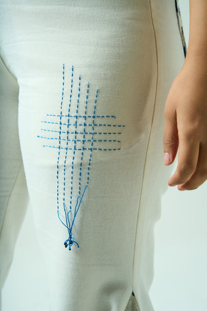 Jacquard Art Autumn Co-ord Set | Embroidered Artisan Outfit – Wearable Luxury Fashion